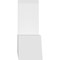 Ekena Millwork Portland Architectural Grade PVC Gable Bracket, 96"W x 16"H x 6"D x 6"F, 4/12 Pitch GBP096X16X0606POR00 - alternate 2